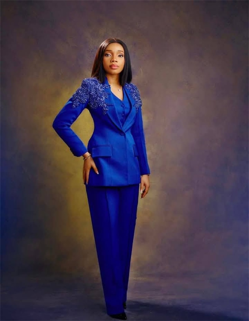 Royal Blue Formal Women Suits  - Women'S Formal Wear Tuxedo ulasan dan harga