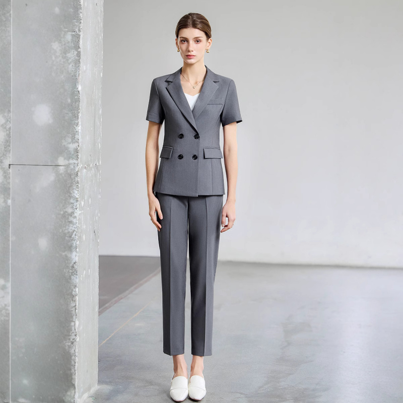 Women's Summer Thin Short-Slee - Women Formal Wear Interview ulasan dan harga
