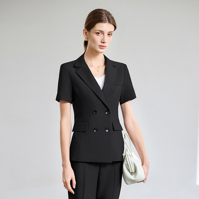 Women's Summer Thin Short-Slee - Women Formal Wear Interview ulasan dan harga