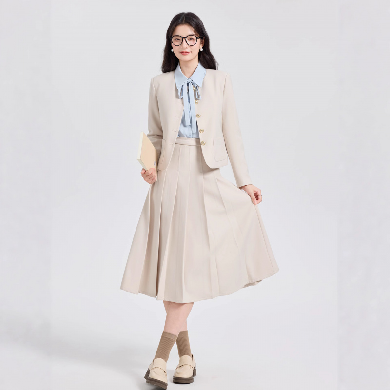 Gray Short Suit Set for Women  - Women Formal Wear Interview ulasan dan harga