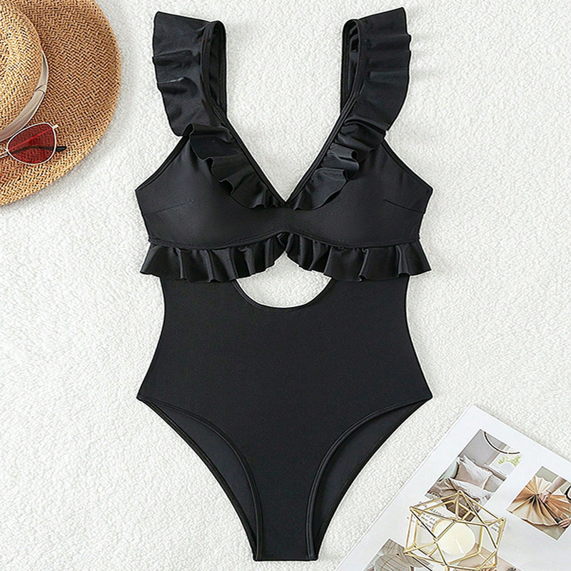 Cikini-One Piece Swimsuit for  - Monochrome Suit Set ulasan dan harga