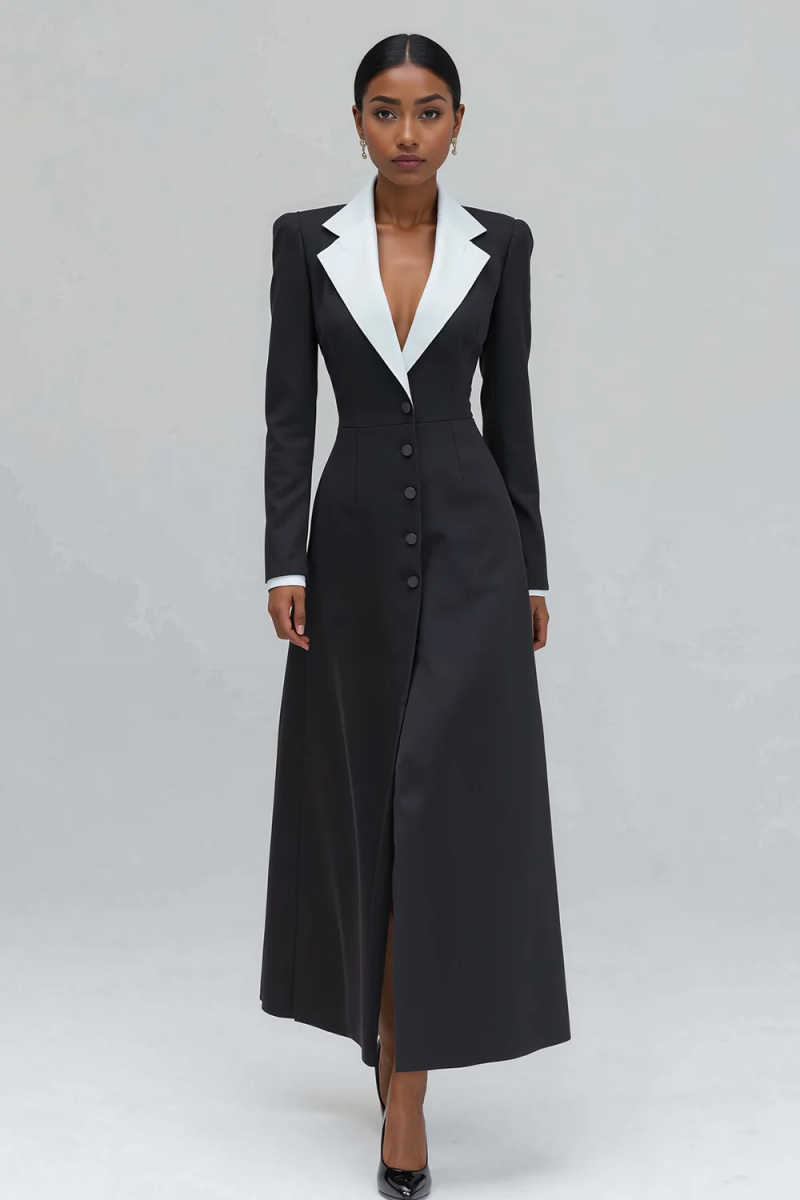 A Line Women Long Blazer Jacke - Women'S Formal Wear For A Wedding Guest ulasan dan harga