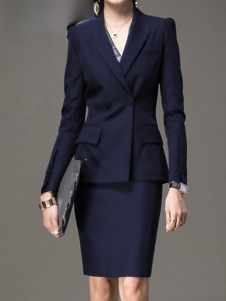 Professional Black Suit Set fo - Women Formal Wear Interview ulasan dan harga