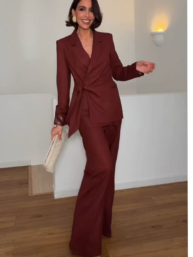 Fashion Office Ladies Blazer P - Women Formal Wear Blazer Set ulasan dan harga