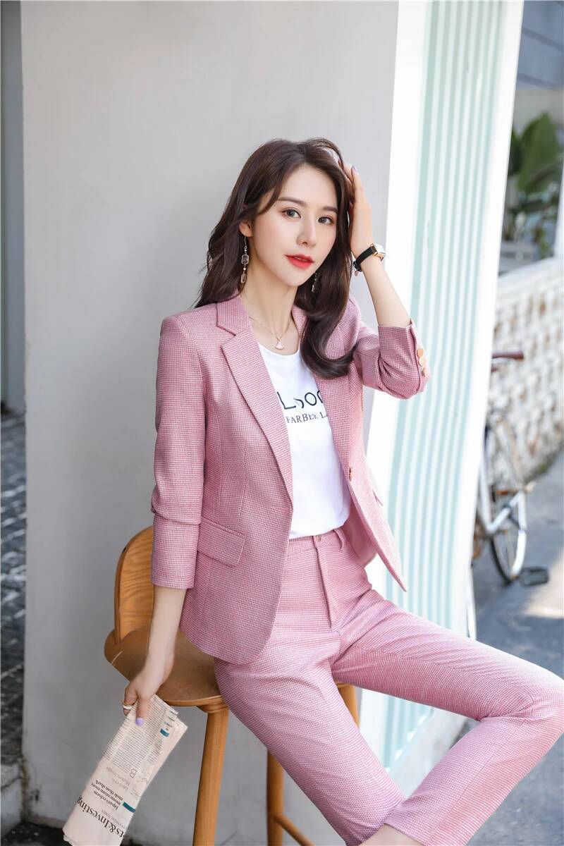 Novelty Green Uniform Designs  - Women Formal Wear Interview ulasan dan harga