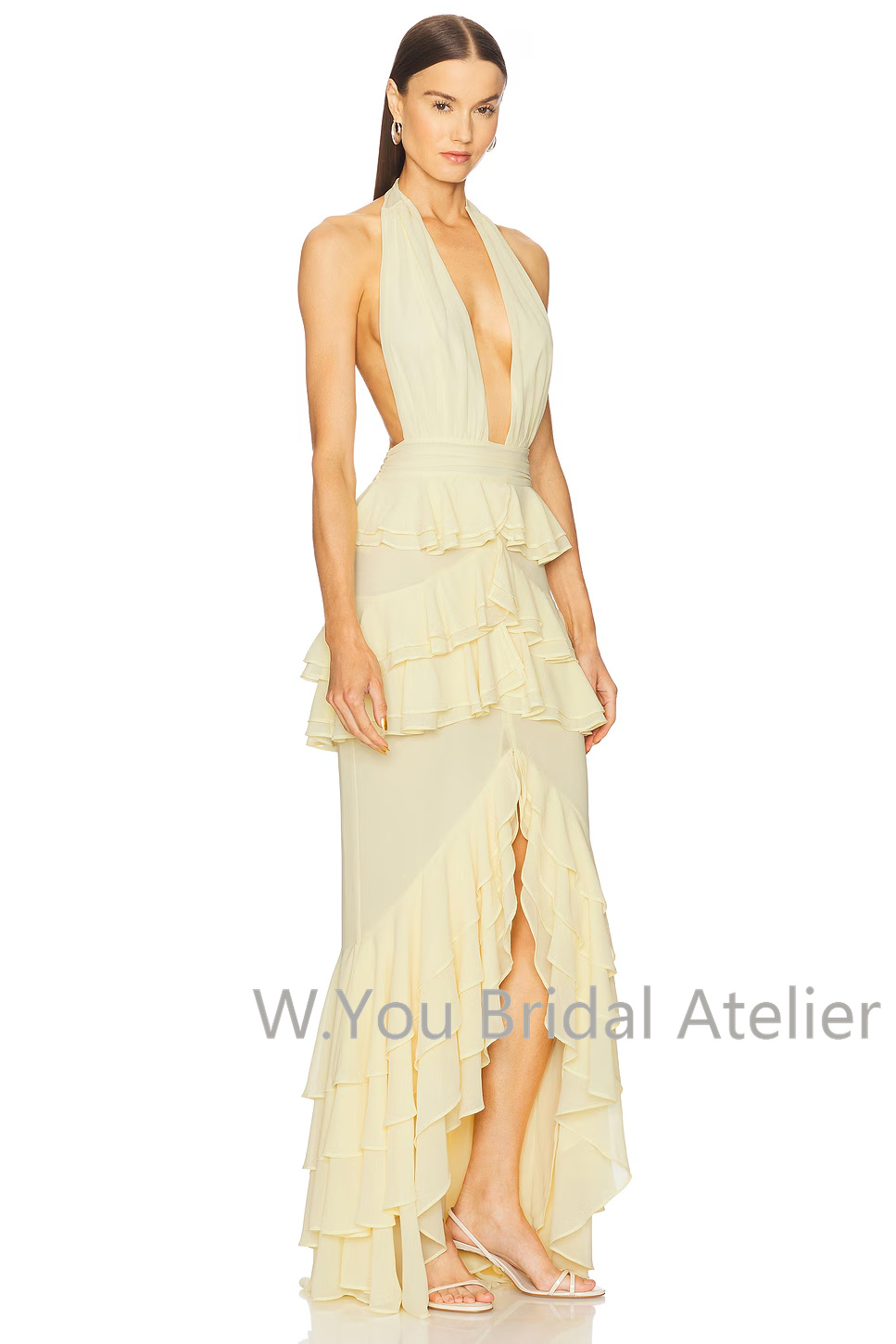 Evening Dresses Deep V Neck Ha - Women'S Formal Wear For A Wedding Guest ulasan dan harga
