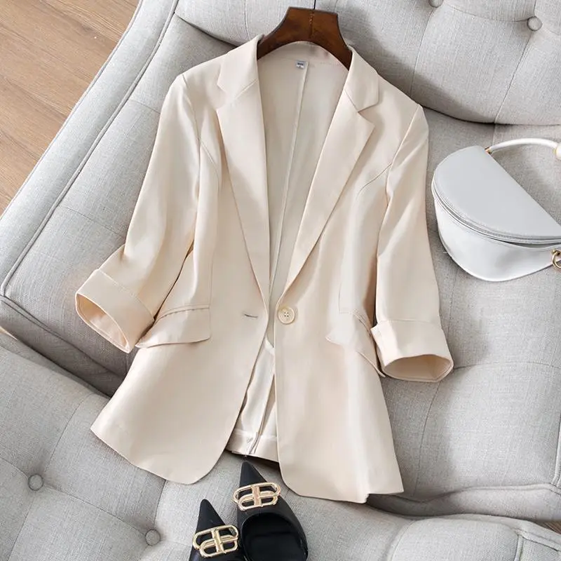 Jacket Women's Clothing Slim F - Women'S Formal Wear Plus Size ulasan dan harga