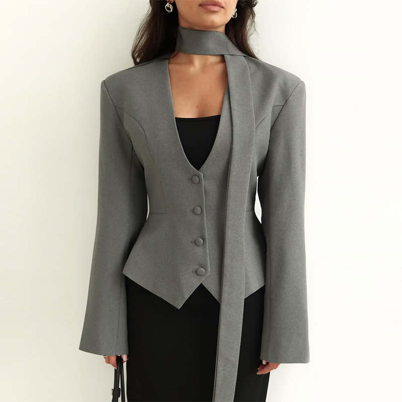 Autumn Women Suit 1 Piece Shor - Women'S Formal Wear For A Wedding Guest ulasan dan harga