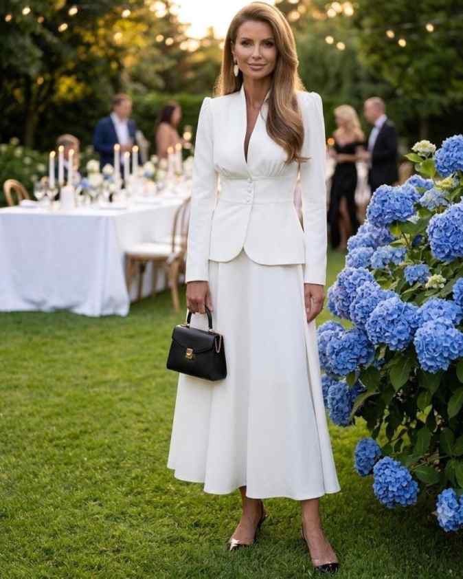 Elegant Two Piece Women Suit S - Women Formal Wear Blazer Set ulasan dan harga