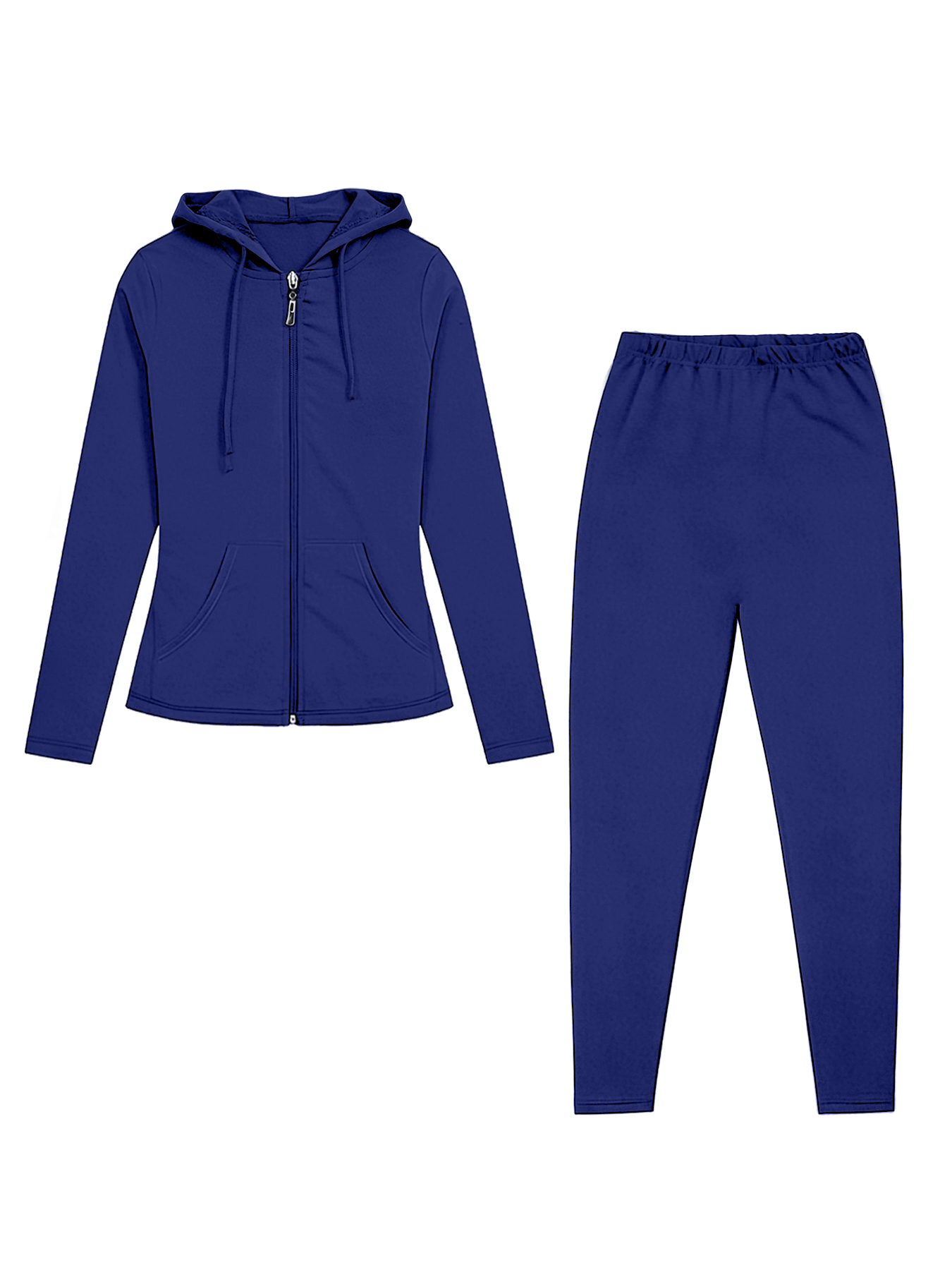Monochrome Plus Size Women Zip - Monochrome Suit Set ulasan dan harga