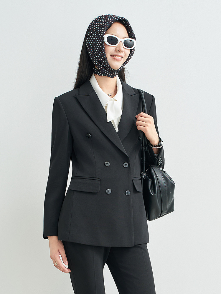 Navy Blue Professional Skirt S - Women Formal Wear Interview ulasan dan harga