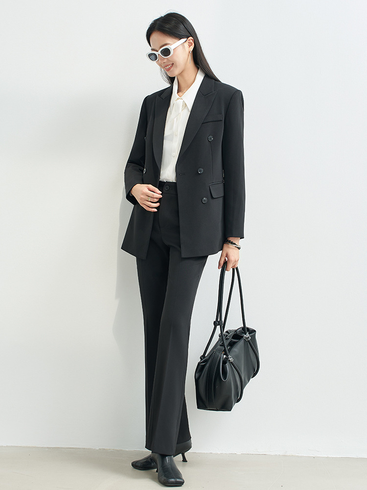 Navy Blue Professional Skirt S - Women Formal Wear Interview ulasan dan harga