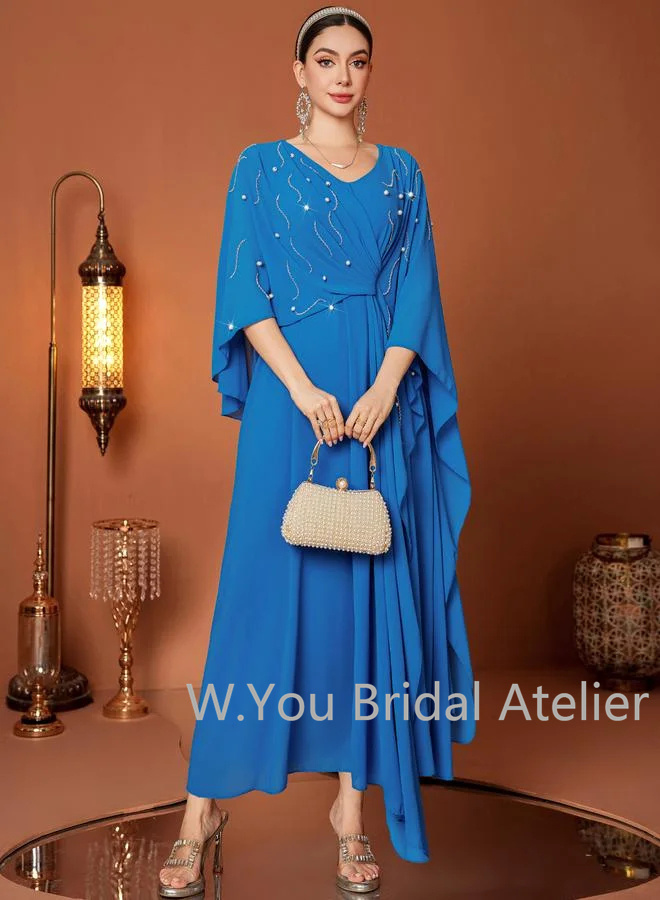 Luxurious Evening Dresses V-ne - Women'S Formal Wear For A Wedding Guest ulasan dan harga